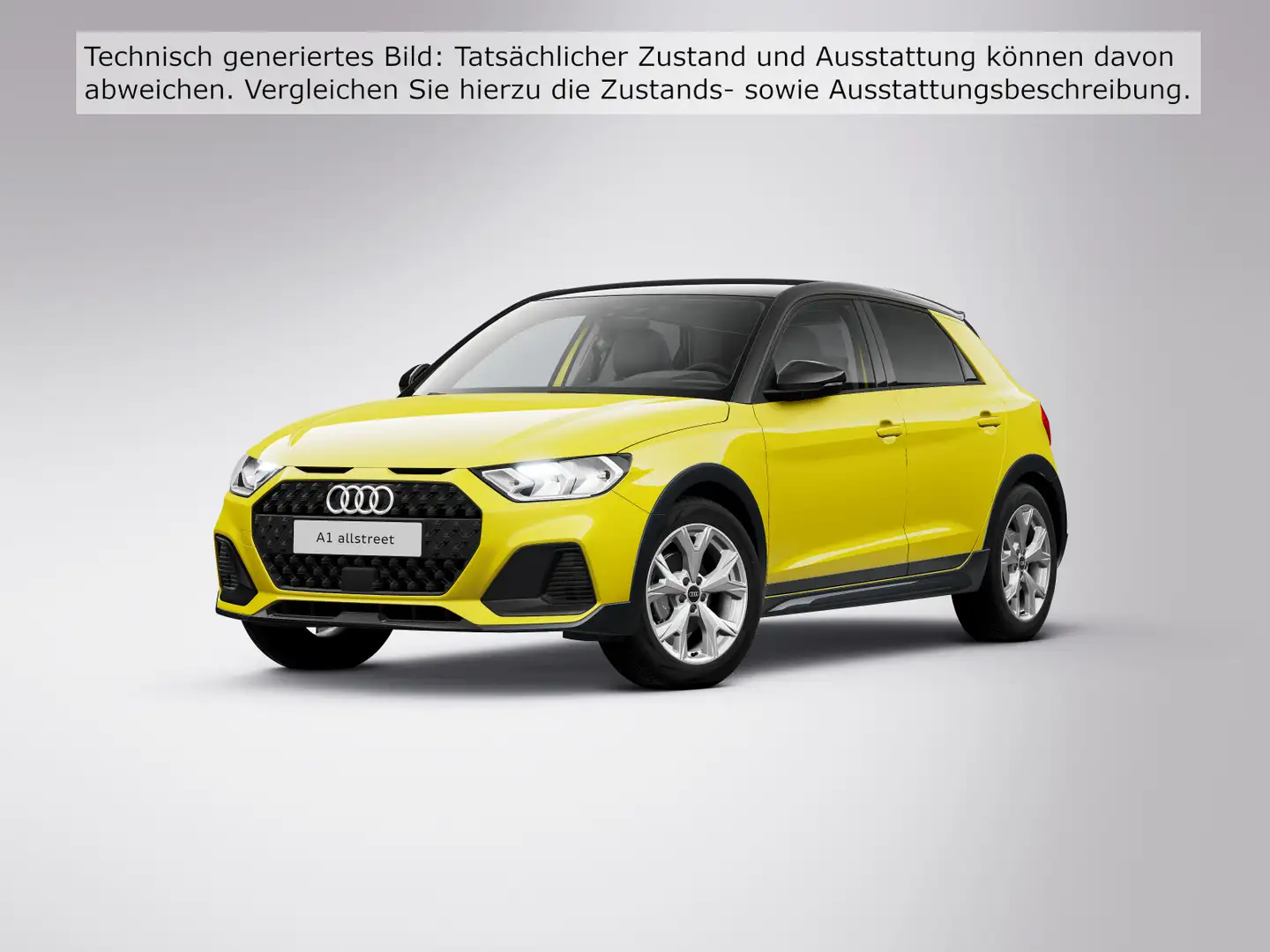 Audi A1 25 TFSI PDC SHZ GRA virtual smartph Gelb - 2