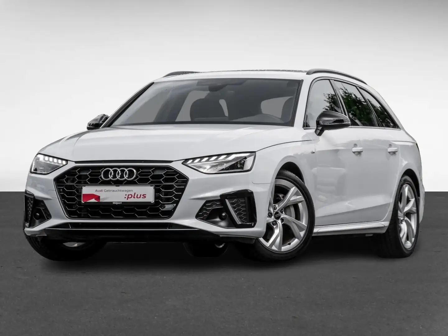 Audi A4 Avant 40 S LINE BLACKPAK CAM ACC LM18 EKLAPPE Weiß - 2