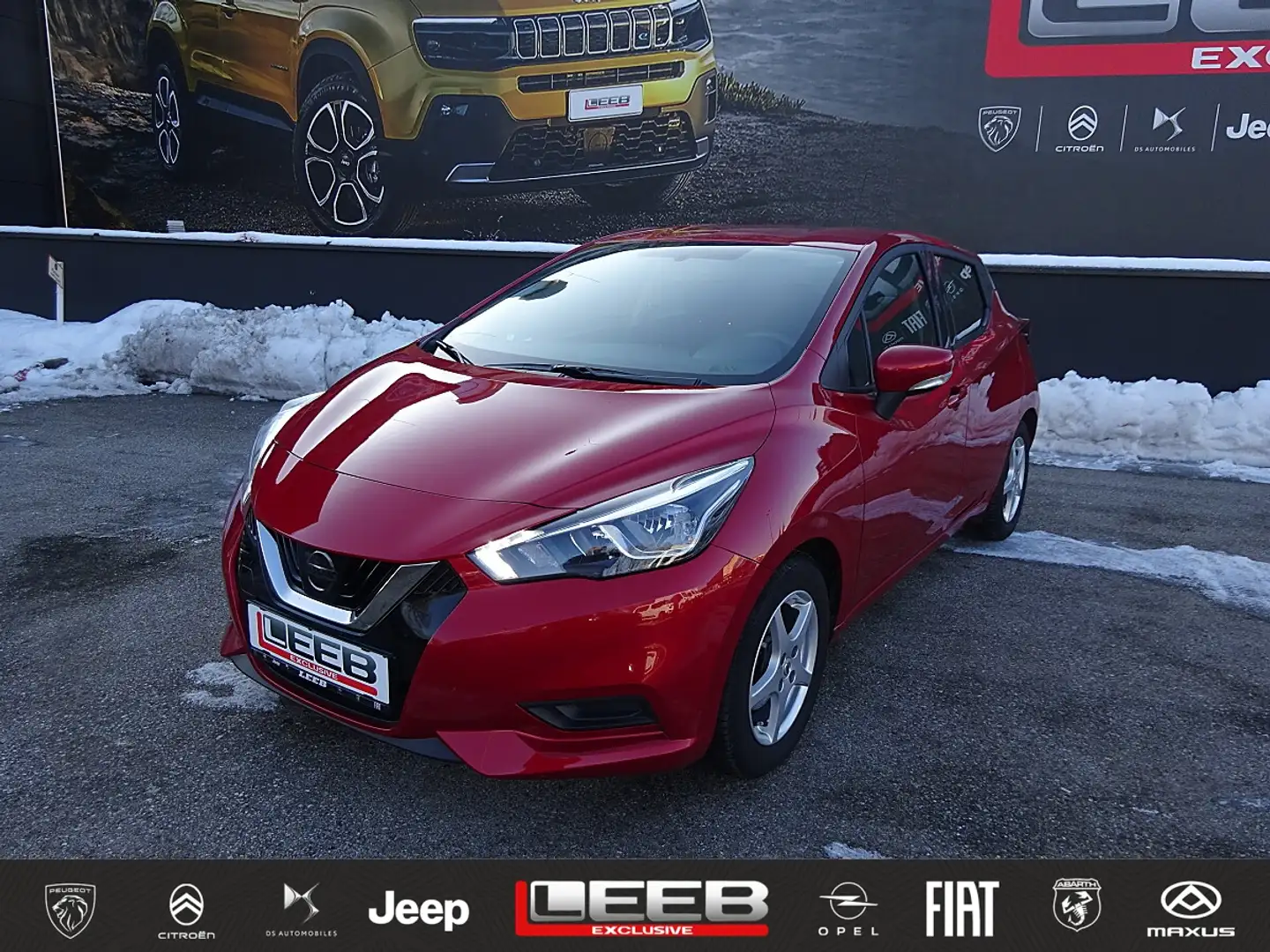 Nissan Micra 1,0 Acenta Rot - 1