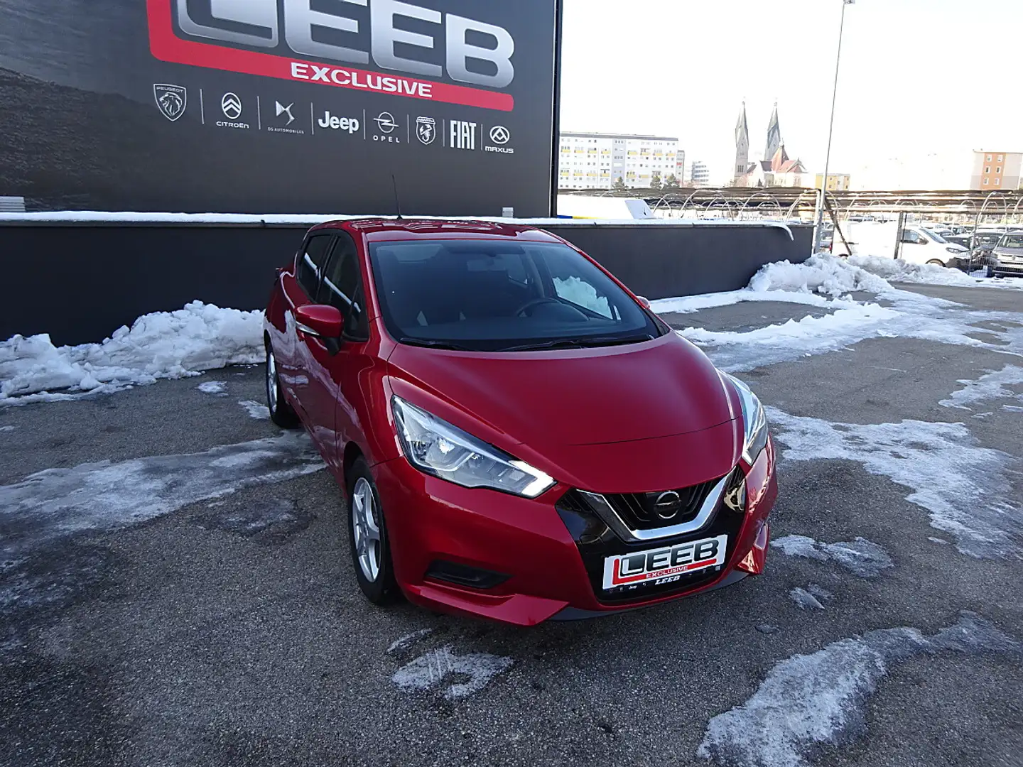 Nissan Micra 1,0 Acenta Rot - 2