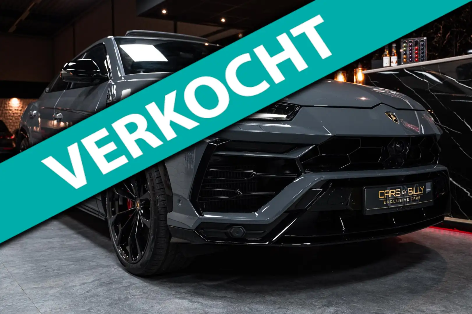 Lamborghini Urus 4.0 V8 |Ceramic|Leder|B&O|FULL|23inch Gris - 1