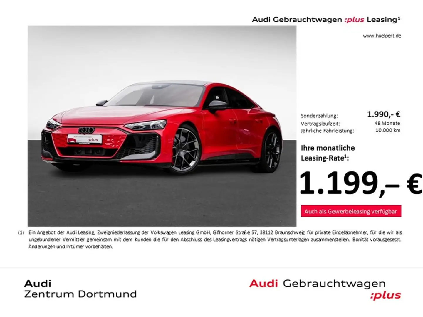 Audi RS e-tron GT performance quattro CARBONDACH LM21 Rojo - 1