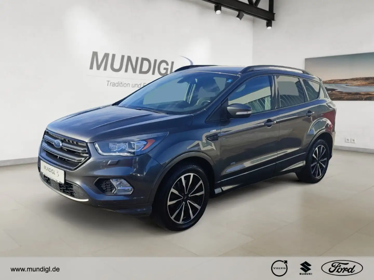 Ford Kuga ST-Line AHK-abnehmbar Navi Bi-Xenon Dyn. Kurvenlic Gris - 1