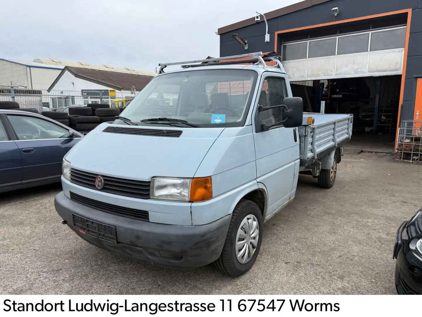 Volkswagen T4 Kombi T4 1,9 /Pritsche mit Plane/Tüv 02.2026 Albastru - 1