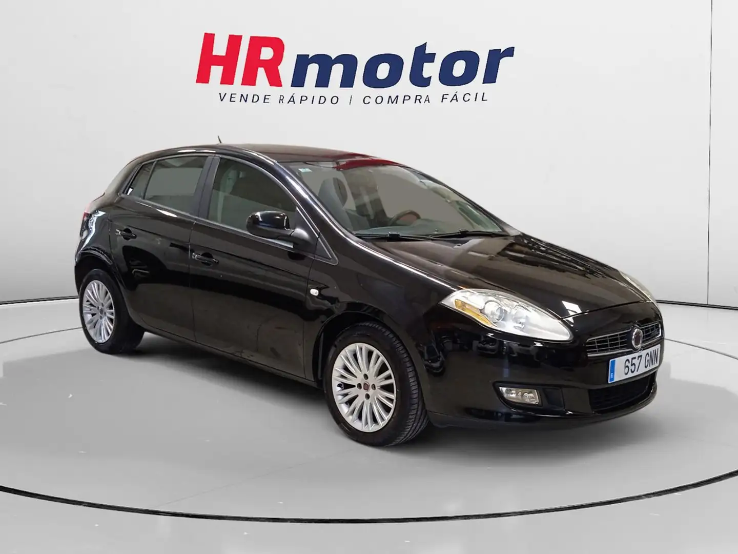 Fiat Bravo 1.9Mjt Dynamic 120 Negro - 1