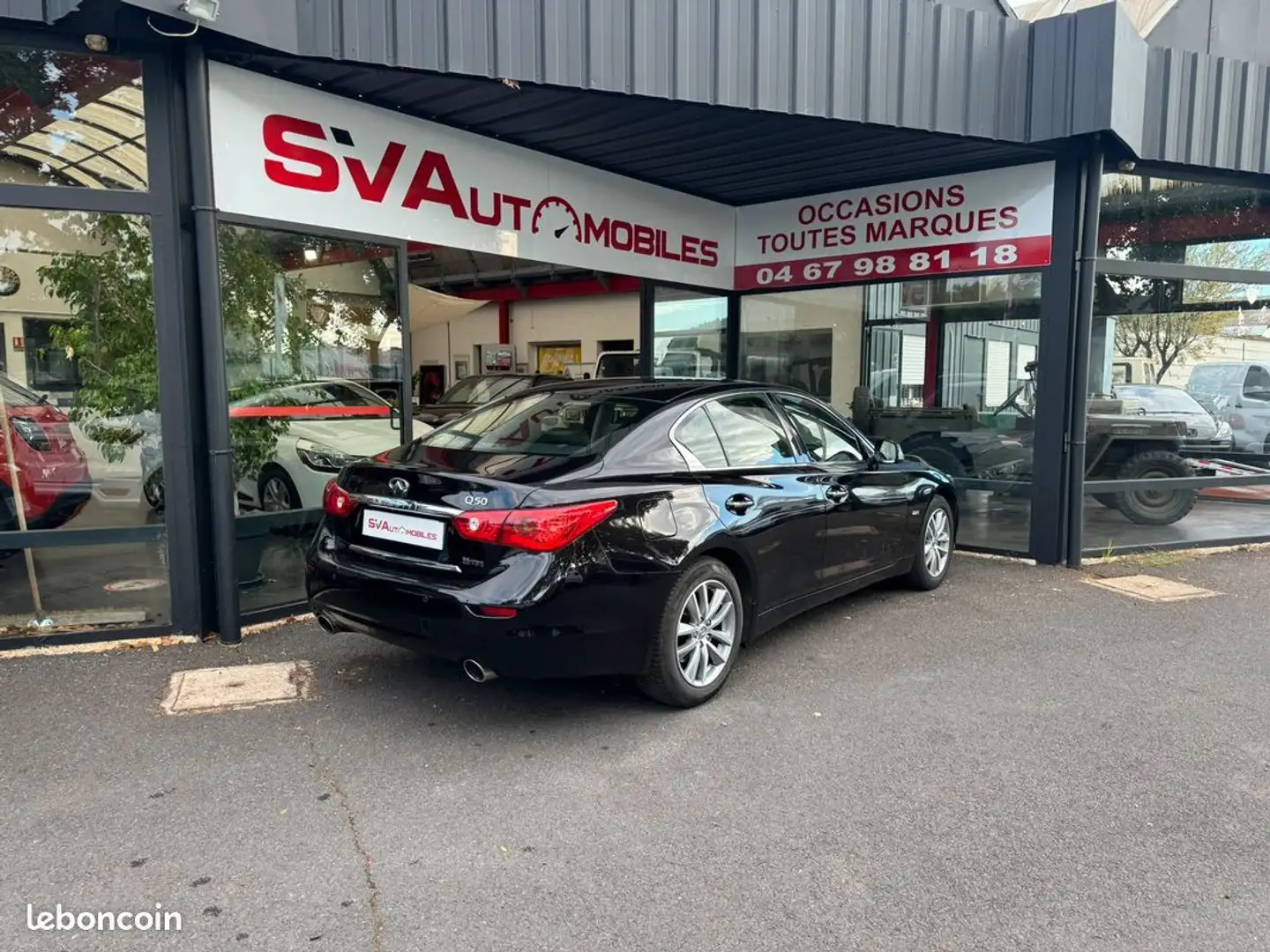 Infiniti Q50 2.2d Premium BVA Schwarz - 2