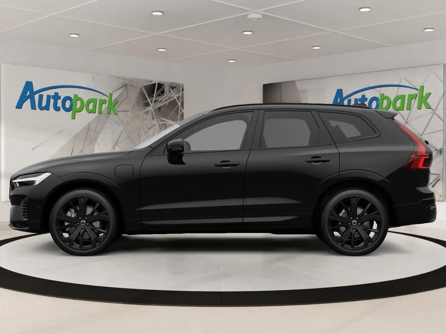 Volvo XC60 Black Edition Plus, T6 AWD Plug-in Hybrid, Elektri Schwarz - 2
