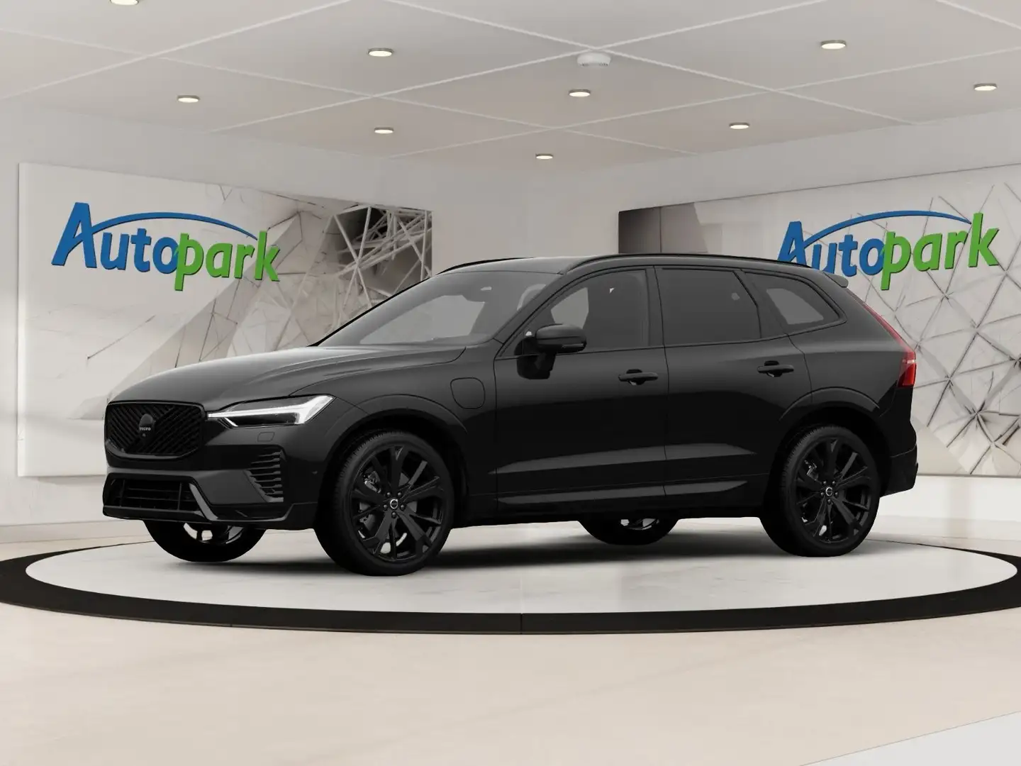 Volvo XC60 Black Edition Plus, T6 AWD Plug-in Hybrid, Elektri Schwarz - 1