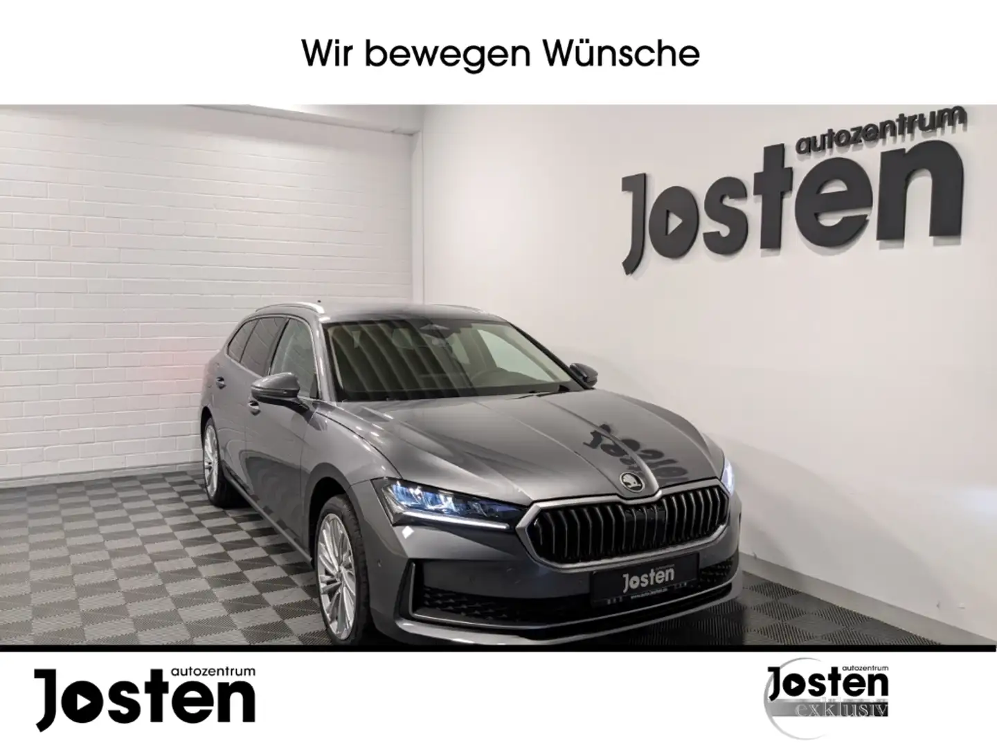 Skoda Superb Combi Selection 1.5TSI mHEV Leder NAVI Grijs - 1
