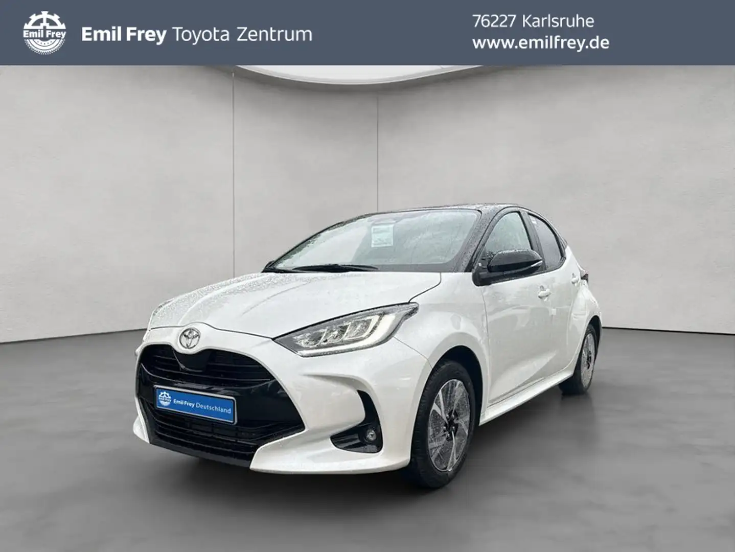Toyota Yaris Hybrid 116 1.5 VVT-i Black&White Weiß - 1