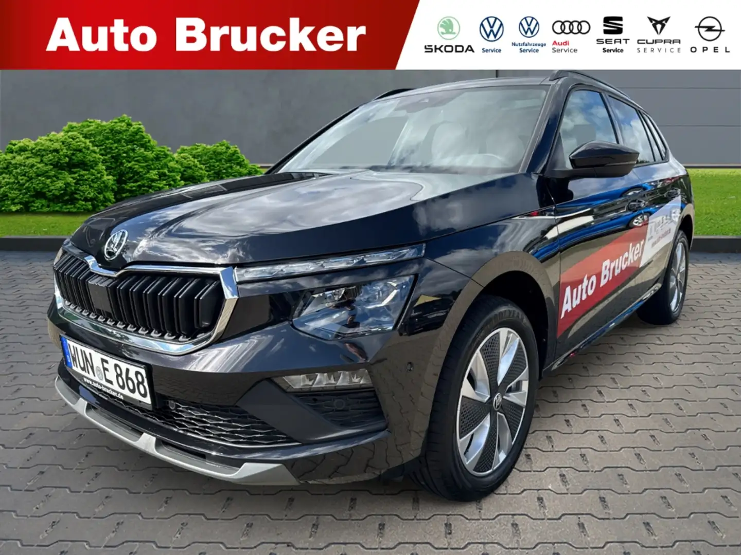 Skoda Kamiq Selection 1.5 TSI+Alufelgen+Navi+Lenkradheizung+LE Czarny - 1
