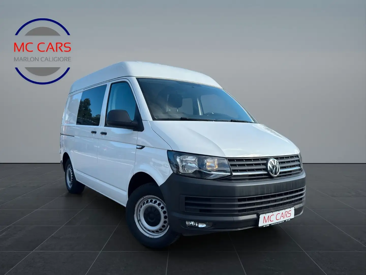 Volkswagen T6 Transporter Mittelhochdach/Klima/Automatik Weiß - 1