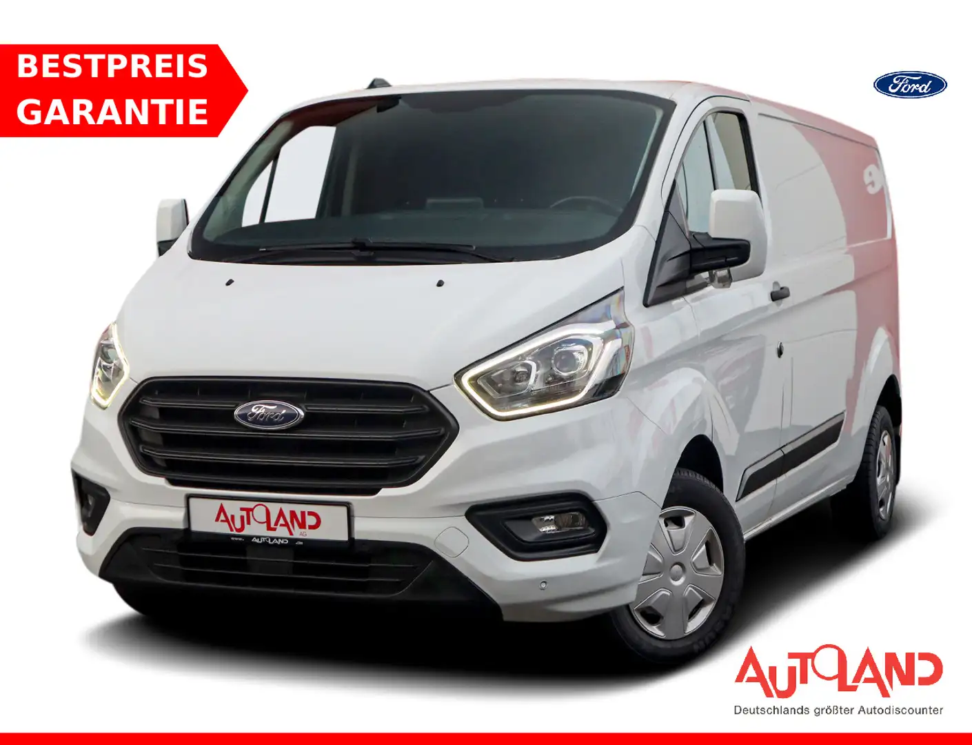 Ford Transit Custom 2.0 TDCi 300 L2 DAB Kamera Navi Weiß - 1
