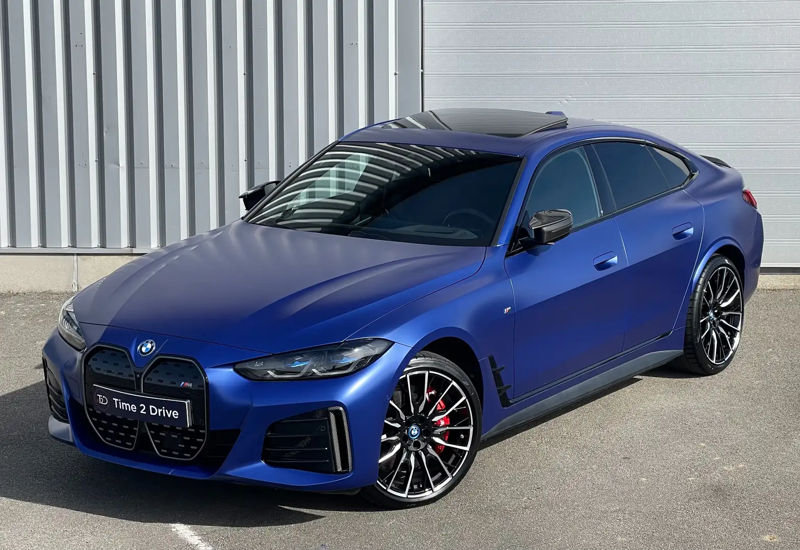 BMW i4 Gran Coupe 83.9 kWh M50 Bleu - 1