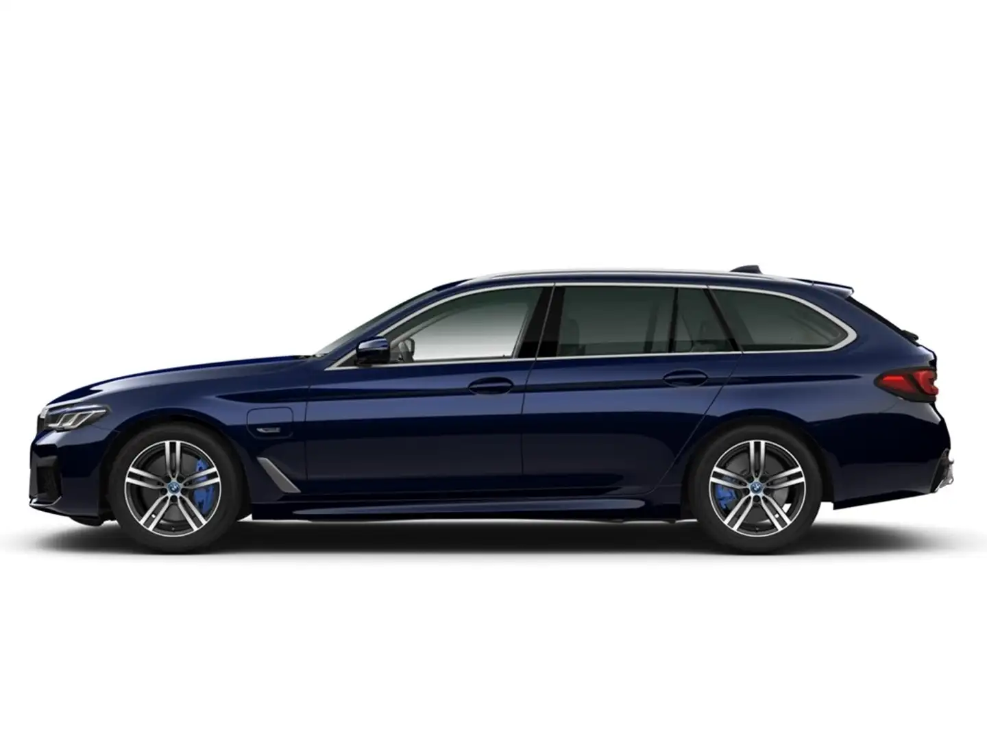 BMW 530 e xDrive touring/M Sport/HUD/AHK/Panorama Blau - 2