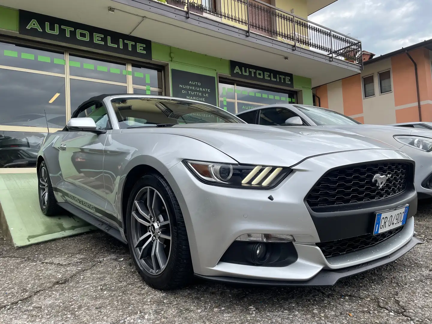 Ford Mustang 2.3 Ecoboost Km non Miglia Cruise PDC Kamera Post Silber - 1