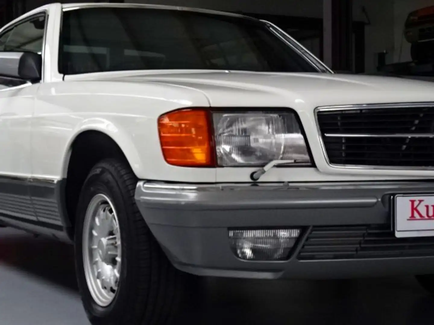 Mercedes-Benz 500 SEC, orig. 72.000 km Weiß - 2
