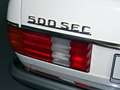 Mercedes-Benz 500 SEC, orig. 72.000 km Weiß - thumbnail 6