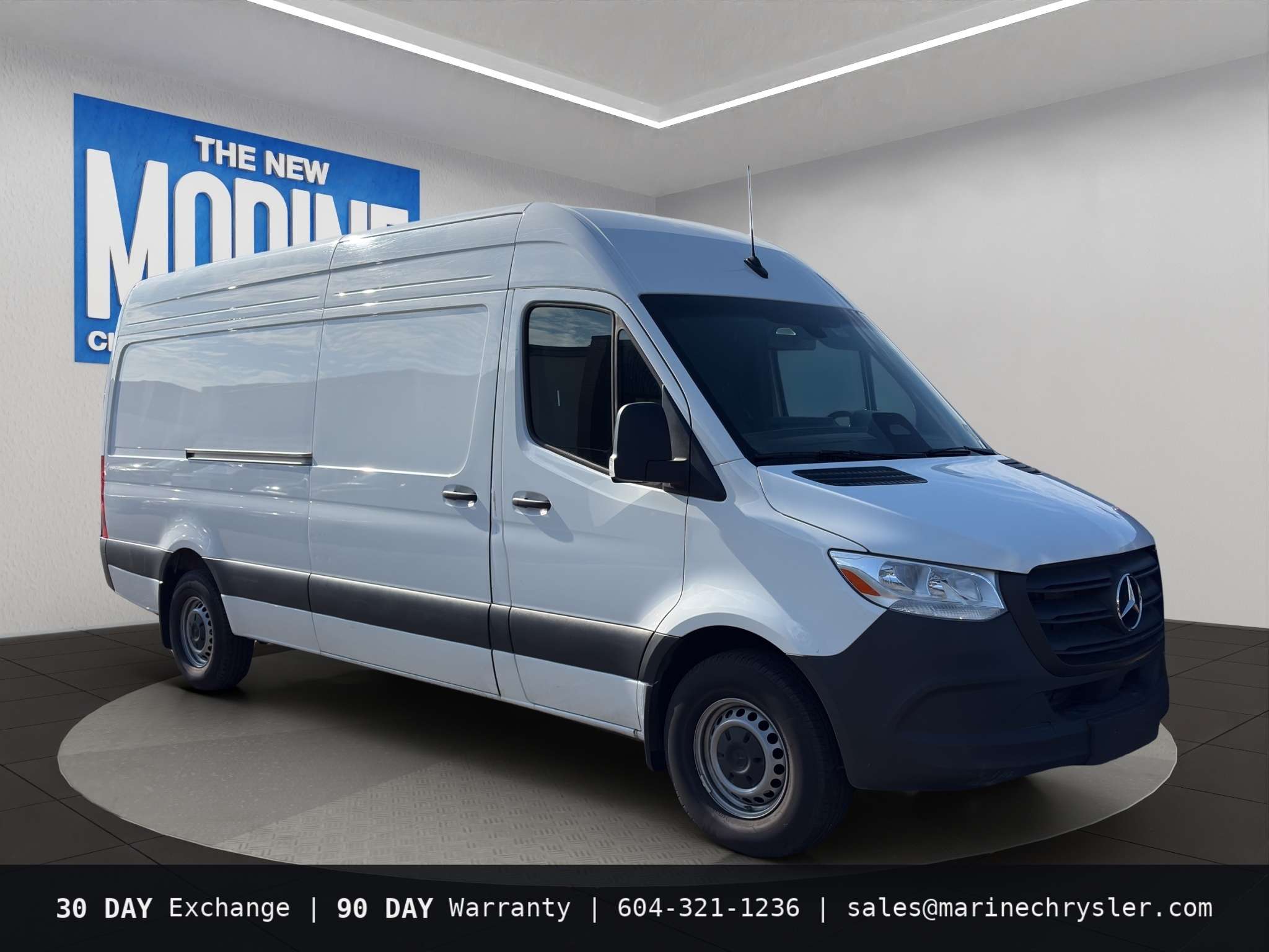 White 2025 Mercedes-Benz Sprinter Cargo Van Rear-Wheel Drive Automatic