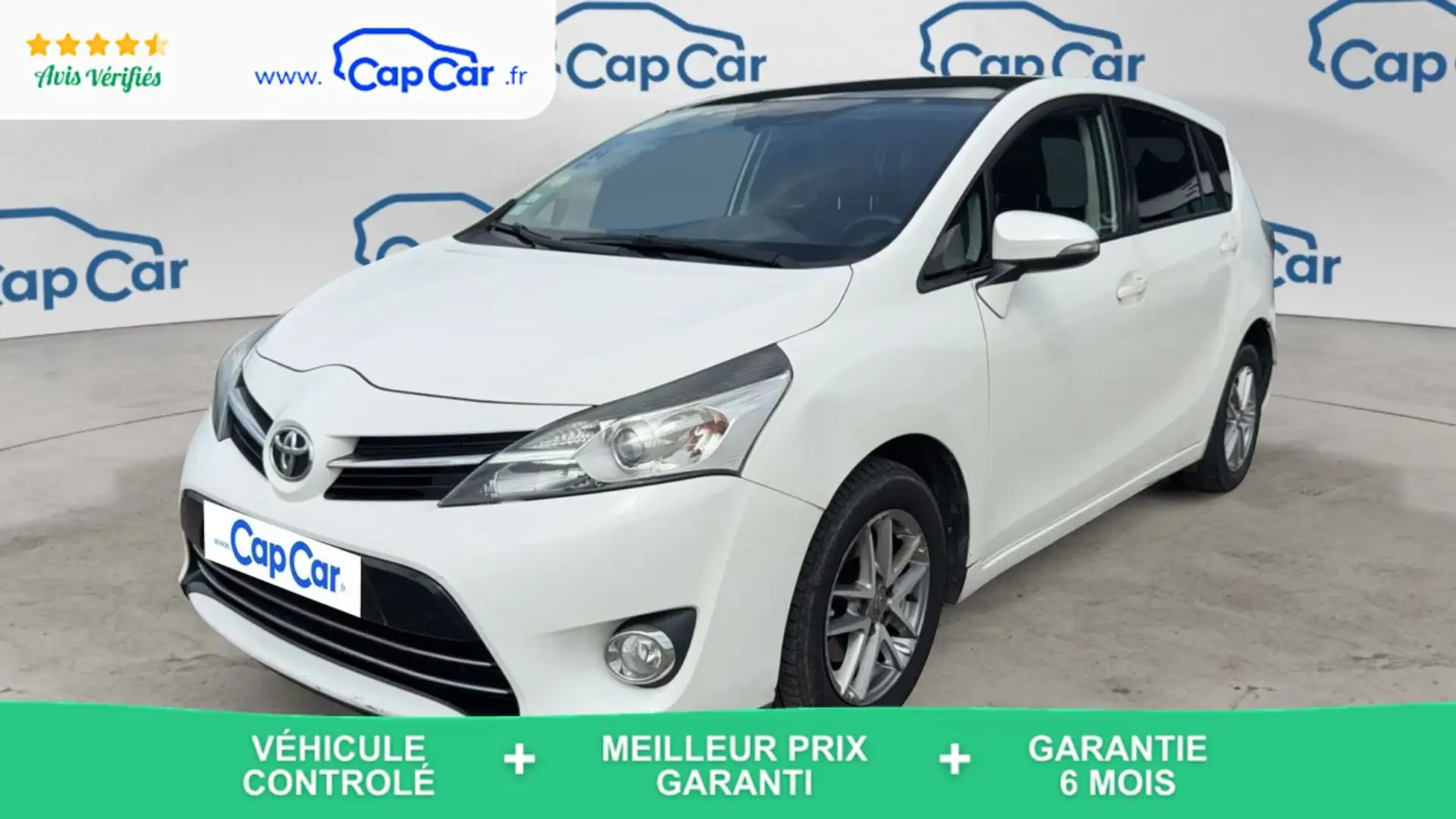 Toyota Verso 1.6 D-4D 112 Long Dynamic Белый - 1