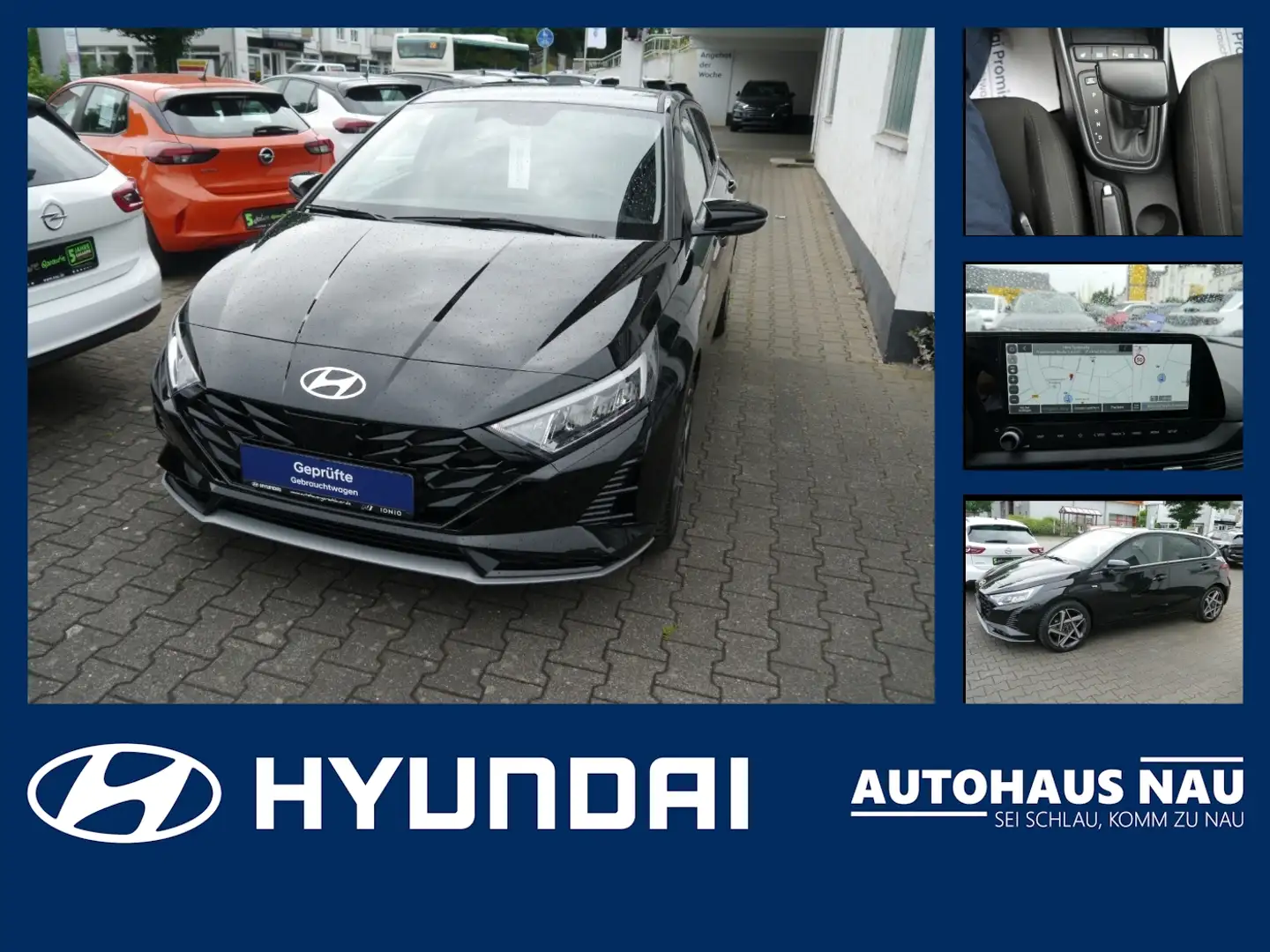 Hyundai i20 1.0 T-GDI Prime BigDeal Inspektionspaket Schwarz - 1