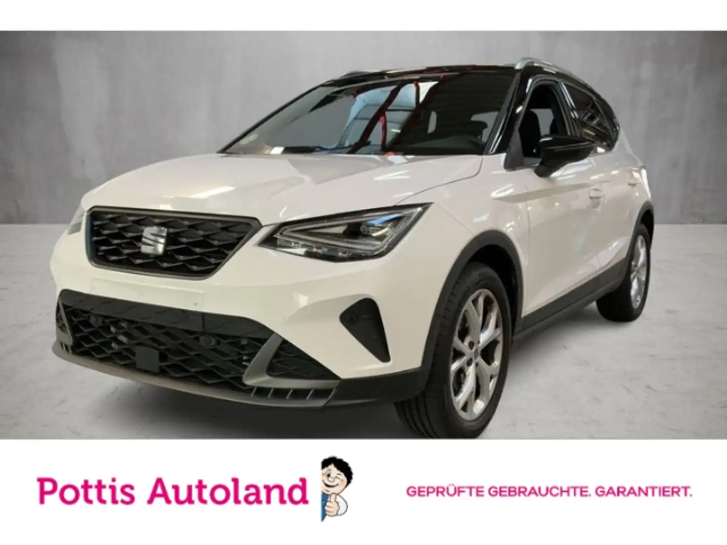 SEAT Arona 1.0 TSI DSG FR-LINE KAMERA PDC SITZHZG LED Weiß - 1