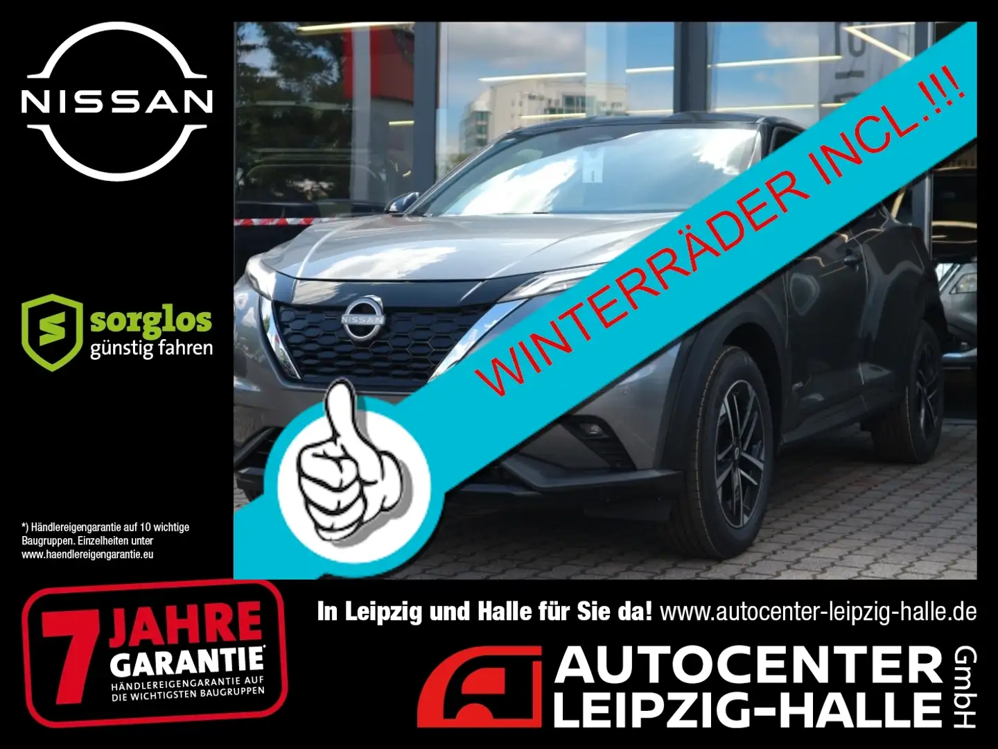 Nissan Juke N-CONNECTA 1.0 DIG-T 6MT Winterräder inkl. Gris - 1