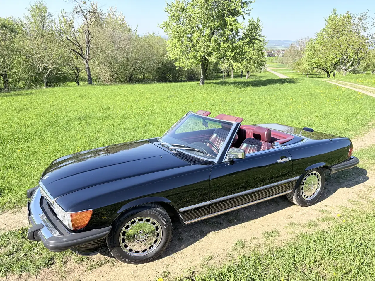 Mercedes-Benz SL 560 R 107 Roadster in bestem Originalzustand!, foto 2
