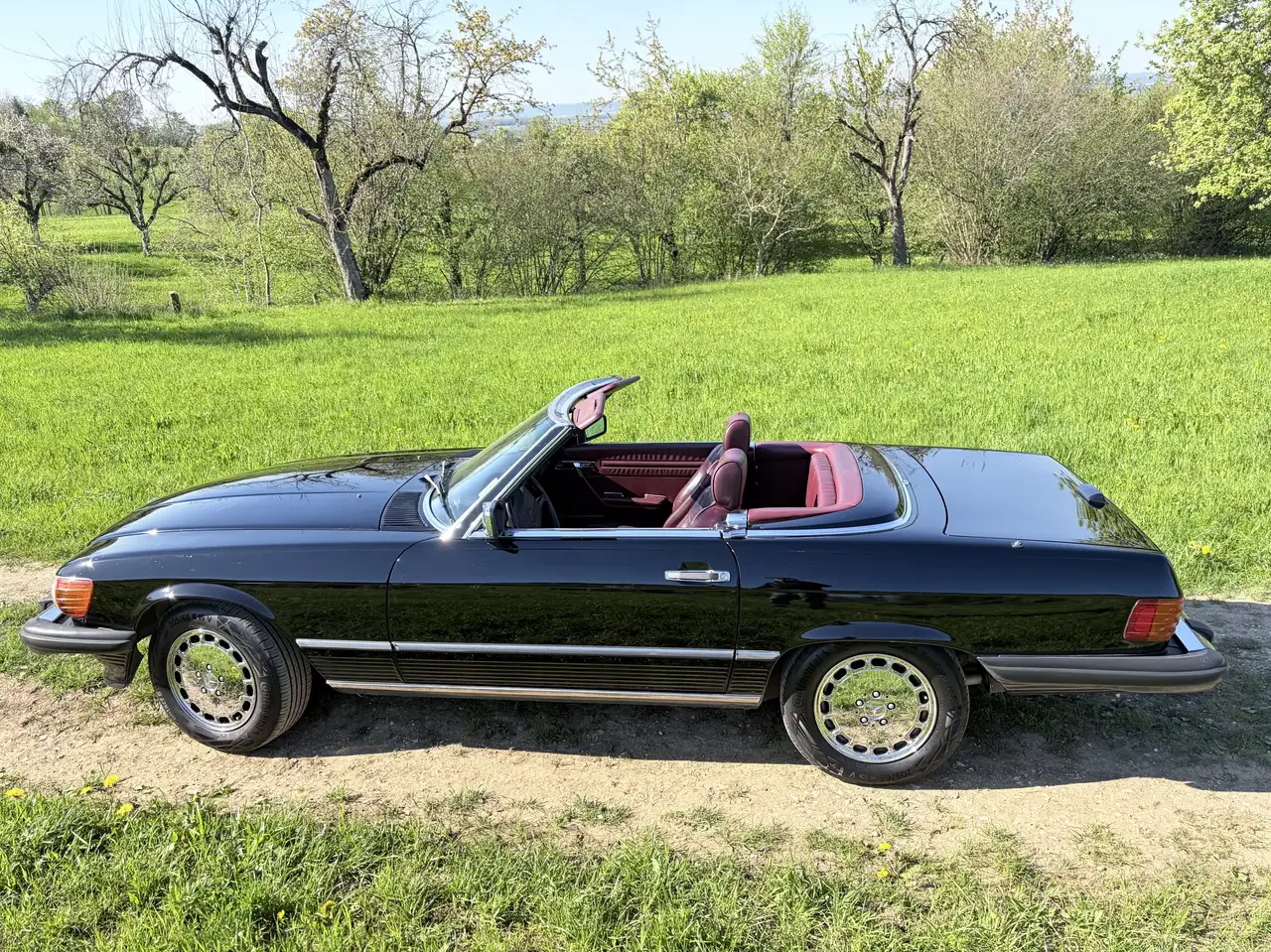 Mercedes-Benz SL 560 R 107 Roadster in bestem Originalzustand!, foto 5