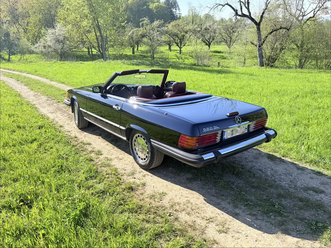 Mercedes-Benz SL 560 R 107 Roadster in bestem Originalzustand!, foto 6