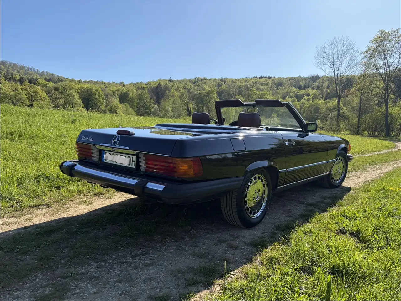 Mercedes-Benz SL 560 R 107 Roadster in bestem Originalzustand!, foto 7