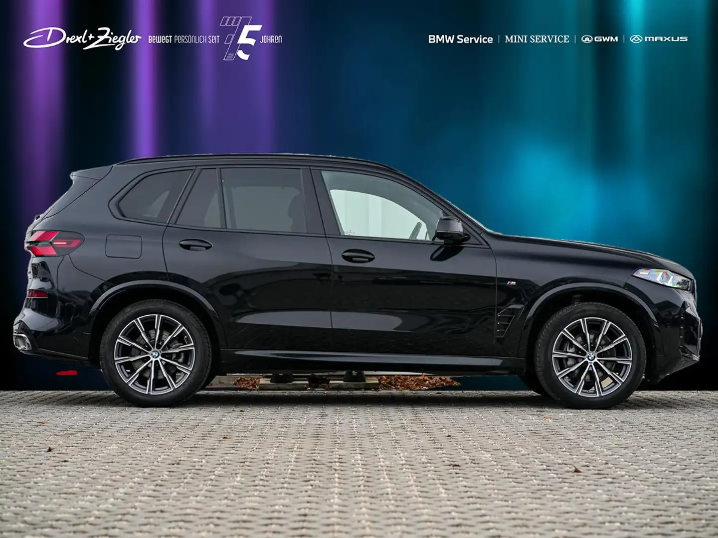 BMW X5 xDrive30d M Sport ACC AHK PANO K360° H&K KoZg Schwarz - 2