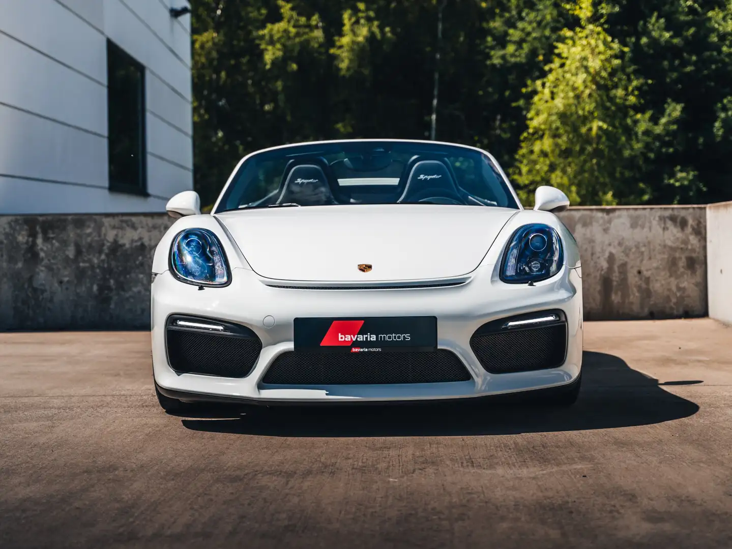 Porsche Boxster Spyder / Manual / Pure White Wit - 2