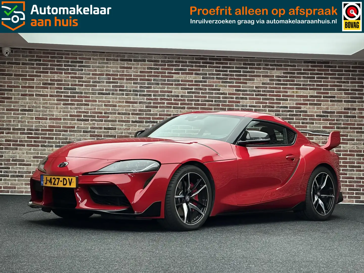 Toyota Supra 3.0 Turbo 340PK Legend Premium UNIEK! NL auto! ACC Piros - 1