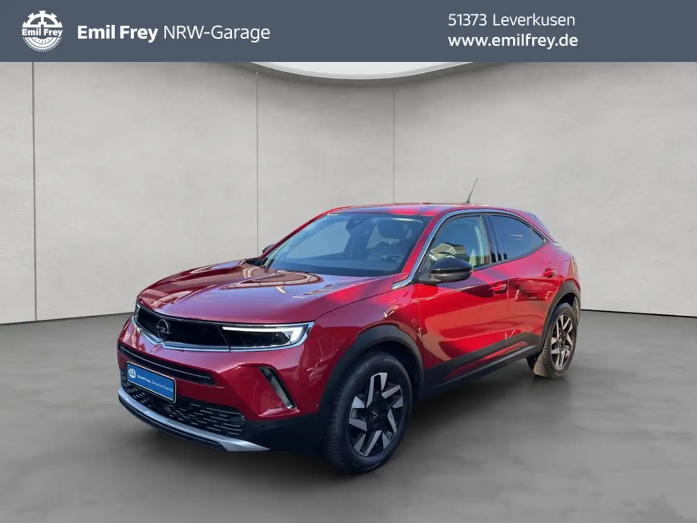 Opel Mokka 1.2 DI Turbo Elegance NAVI+LED+PDC+SHZ Rood - 1