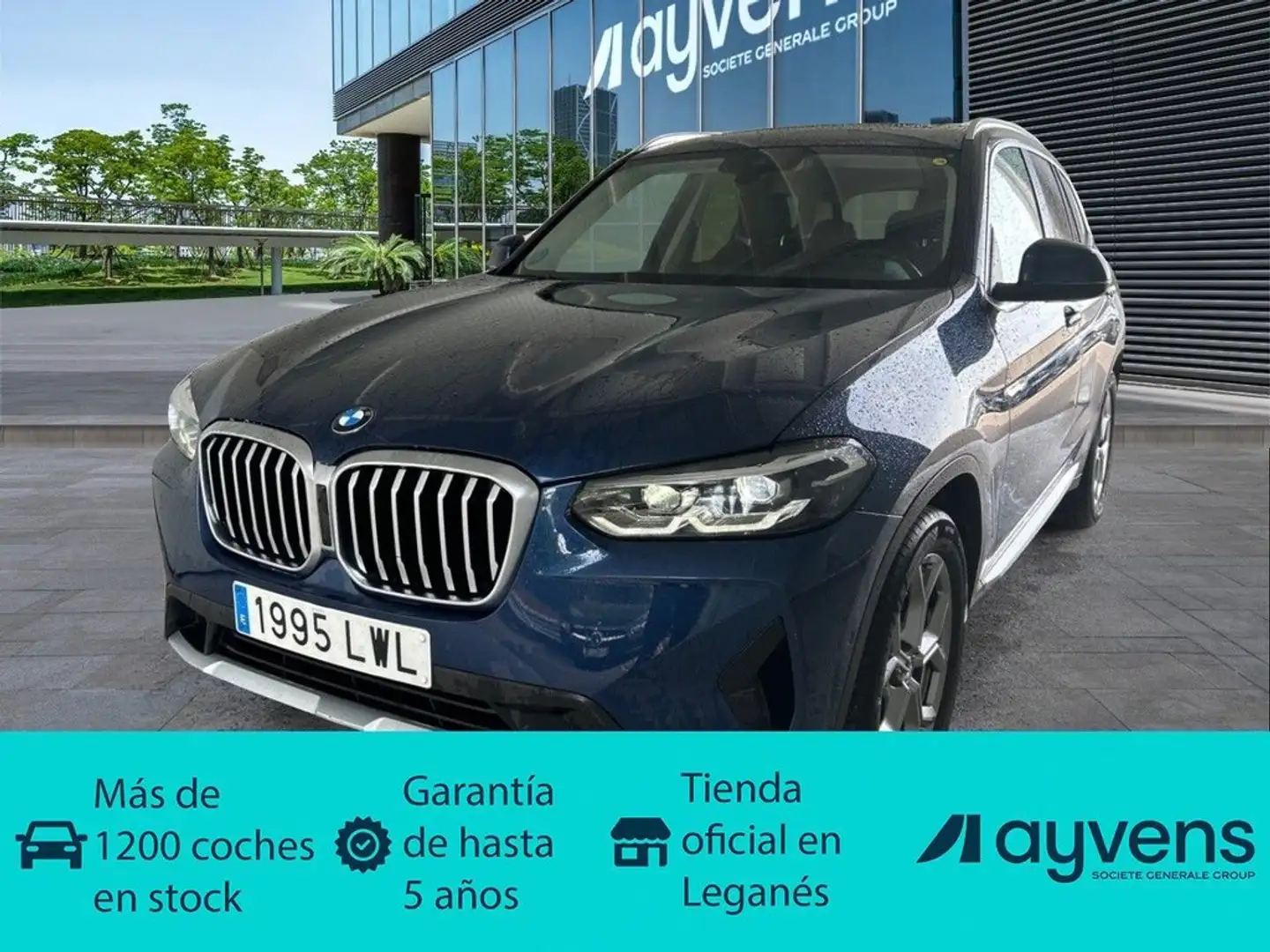 BMW X3 xDrive 20dA xLine Azul - 1