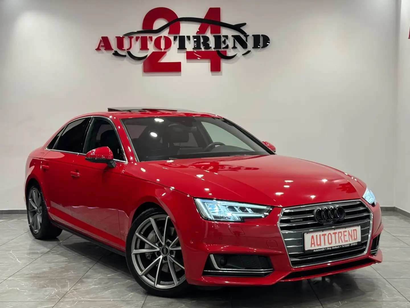 Audi A4 Lim. quattro sport S-LINE SPORTPAKET PLUS Rouge - 2