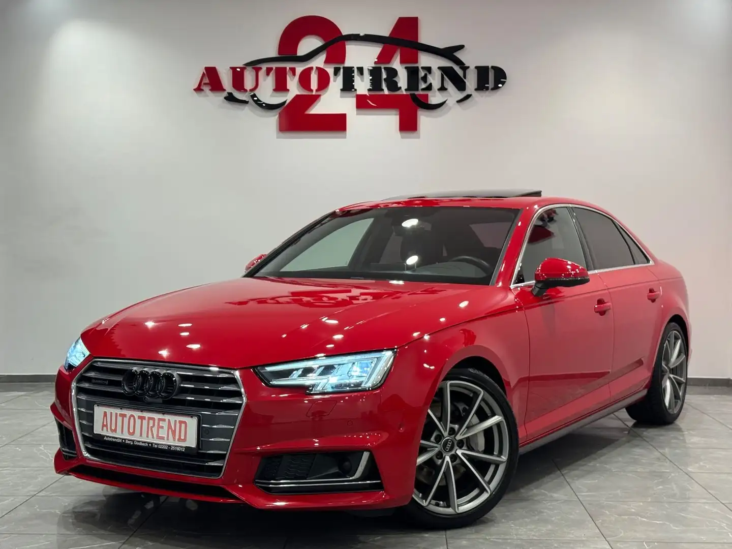 Audi A4 Lim. quattro sport S-LINE SPORTPAKET PLUS Rouge - 1