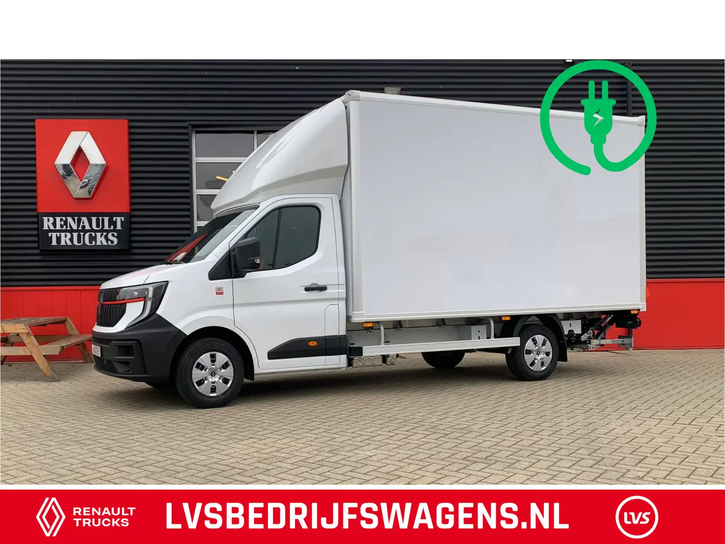 Renault Master E-Tech T35 87 kWh 130 kW snelladen L3 Bakwagen Cit Wit - 1