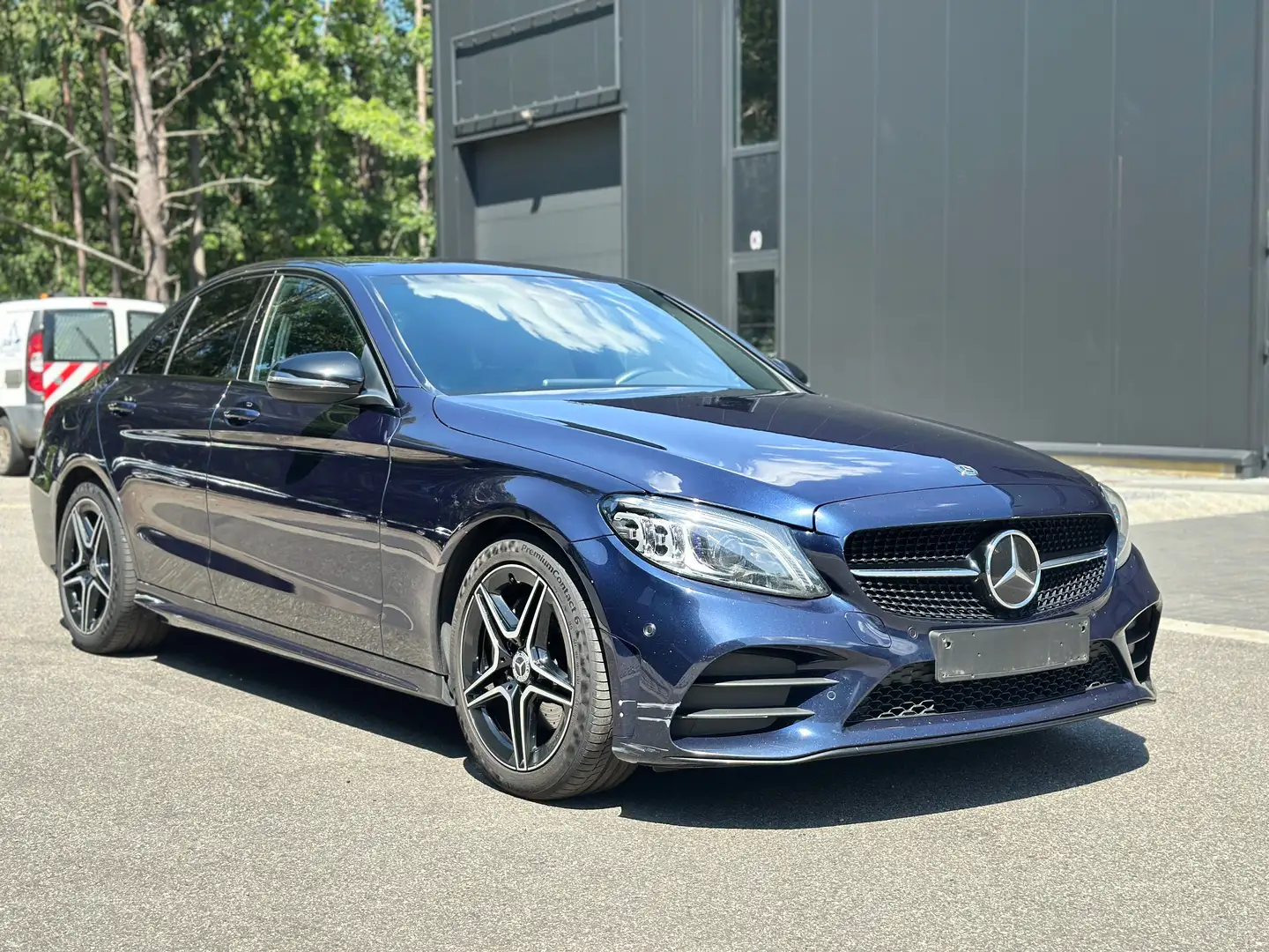 Mercedes-Benz C 220 C 220d 9G-TRONIC AMG *VIRTUAL*ACC*LANE ASSIST*AMBI Bleu - 1
