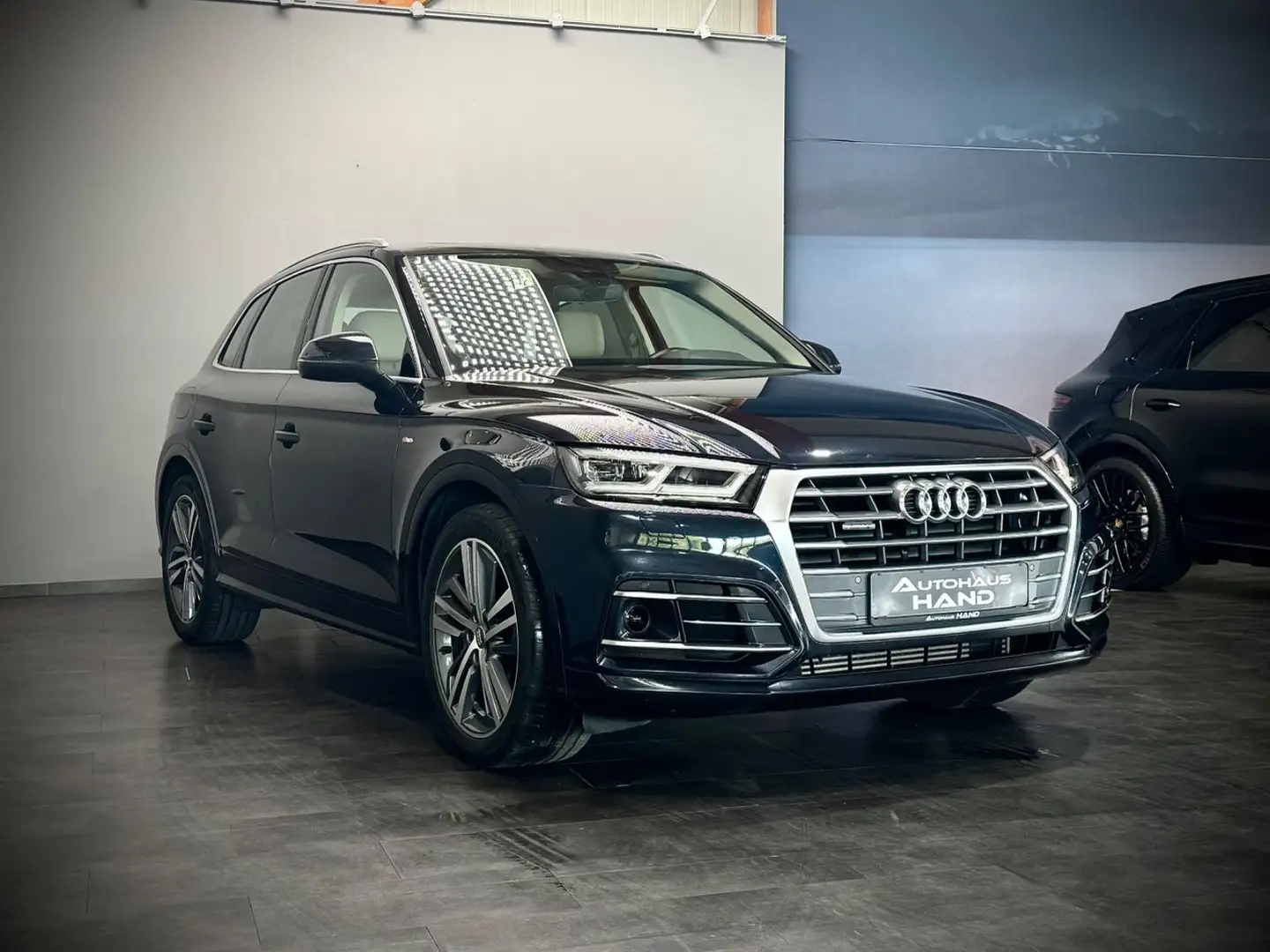 Audi Q5 *2.0 TFSI*QUATTRO*S-LINE*PANO*ACC*LUFT*2HAND Blau - 2