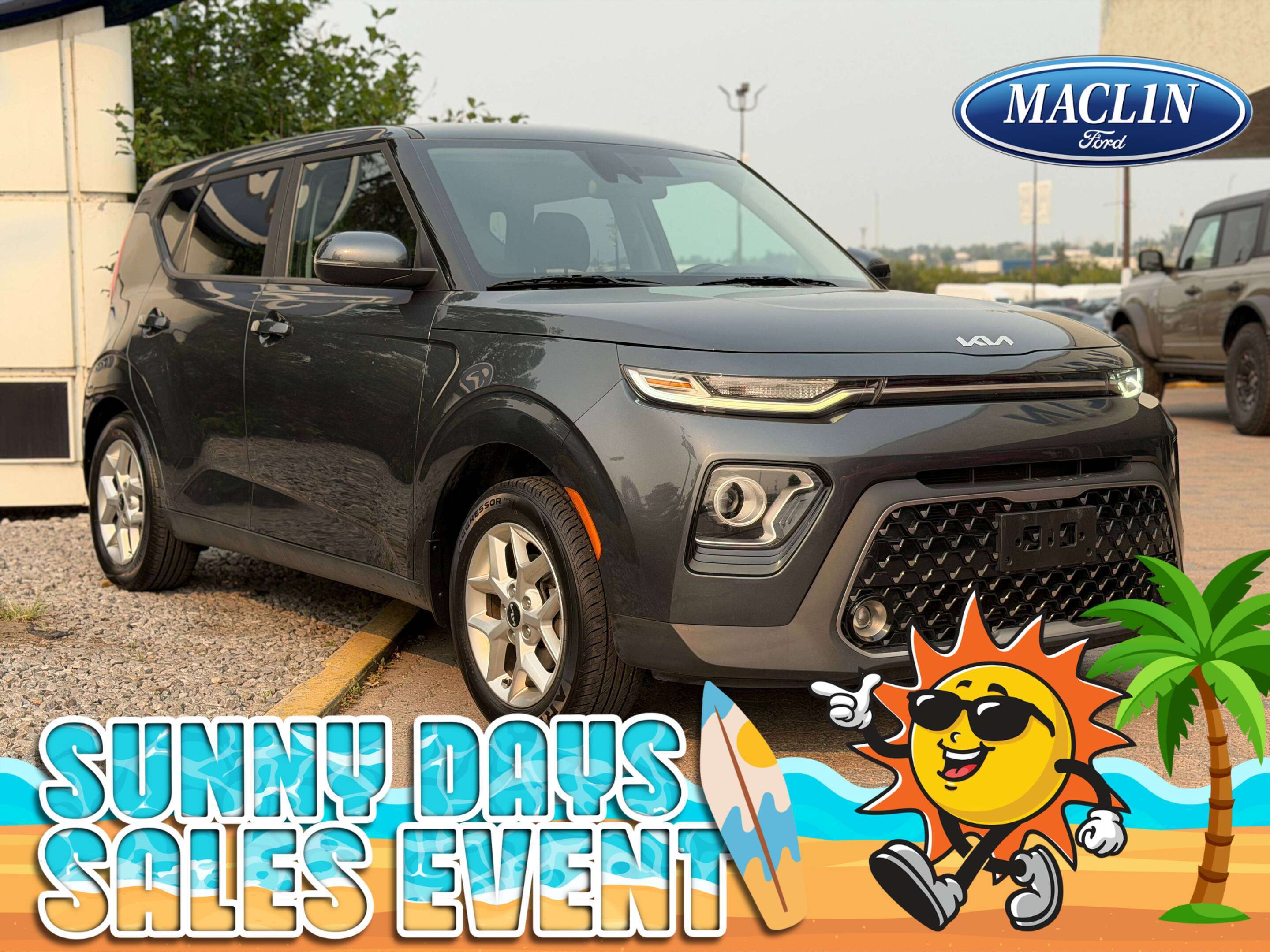 Gray 2022 Kia Soul SUV / Crossover Front-Wheel Drive Automatic