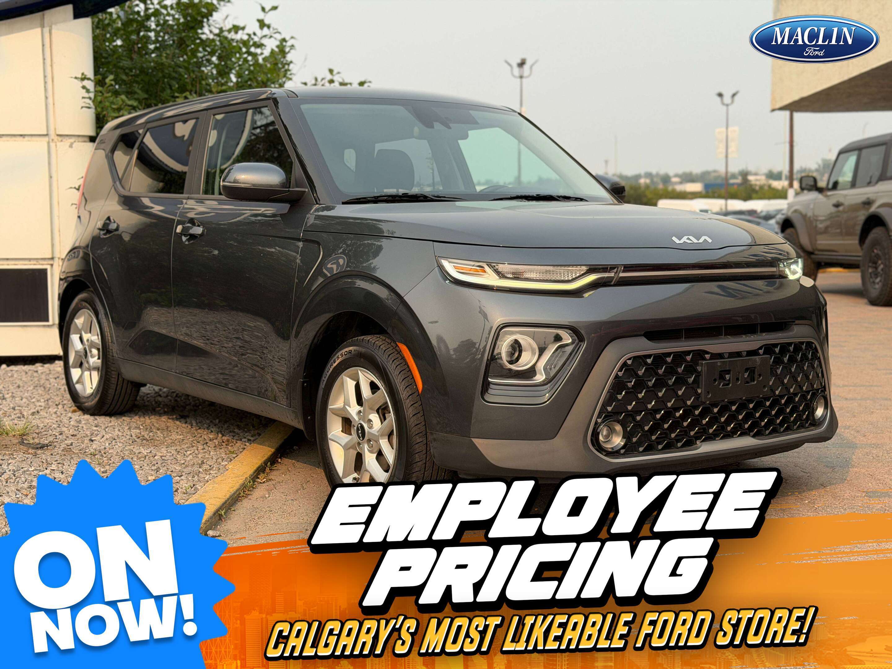 Gray 2022 Kia Soul SUV / Crossover Front-Wheel Drive Automatic