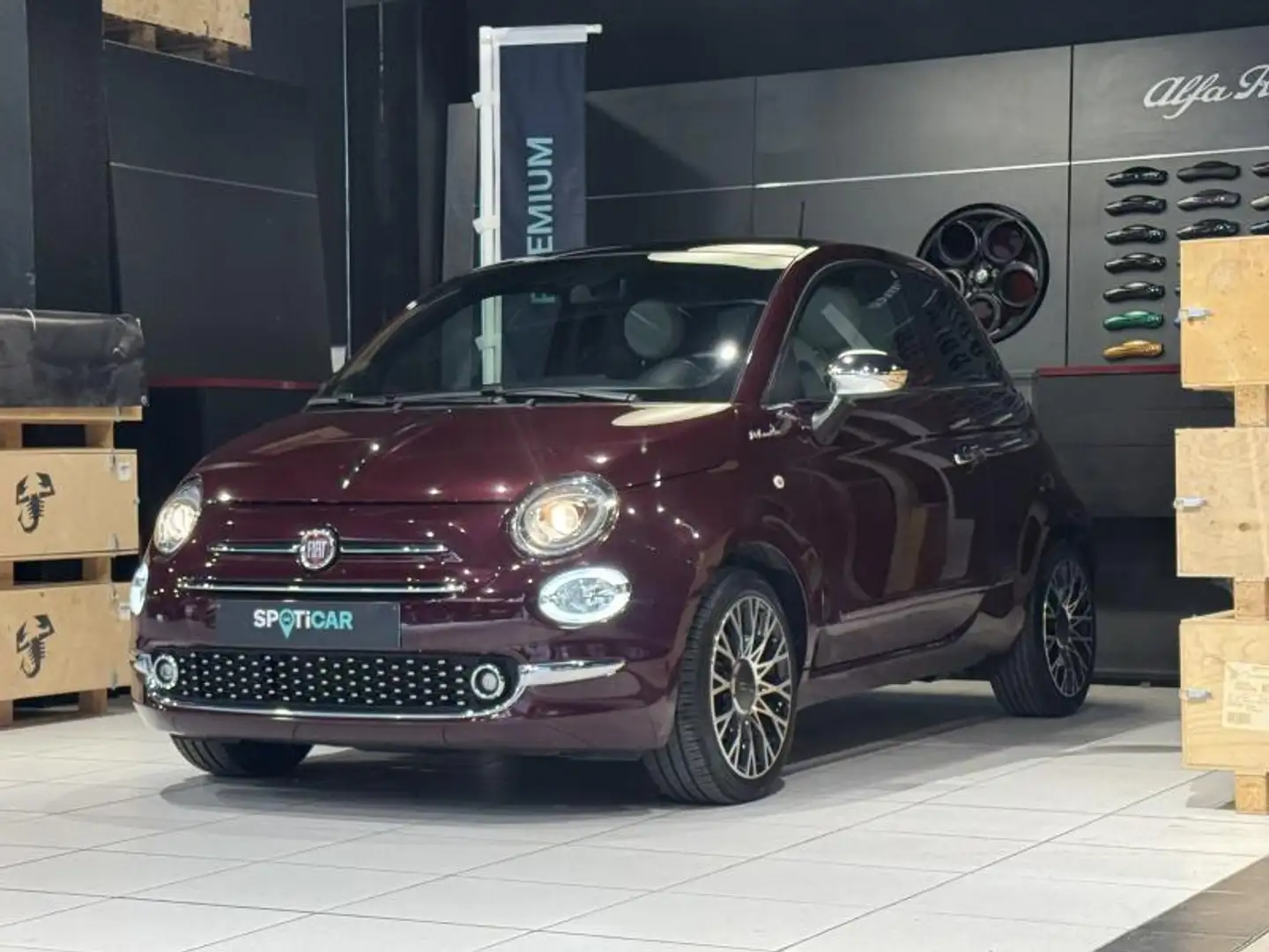Fiat 500 Dolcevita Rouge - 1