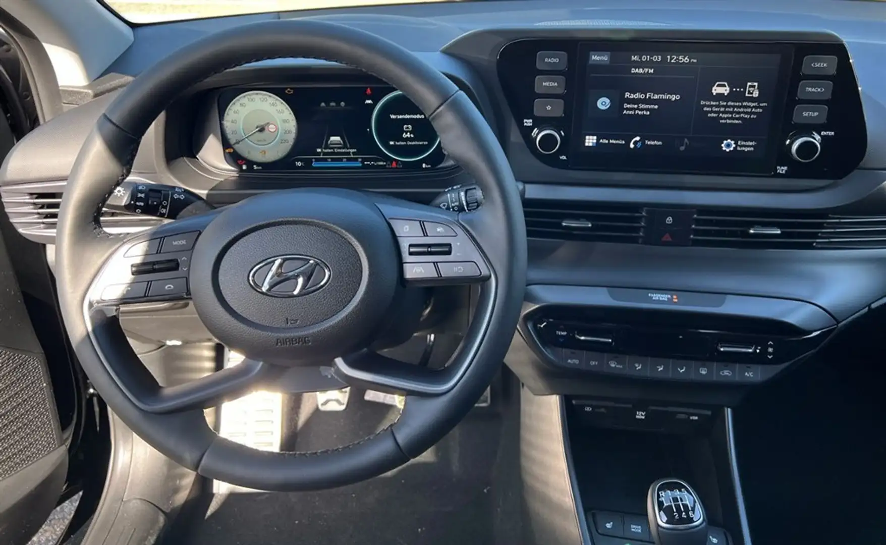 Hyundai BAYON Trendline 1,0 T-GDi y1bt1 Schwarz - 2