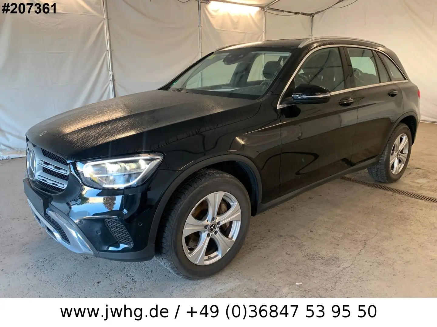 Mercedes-Benz GLC 300 e 4M LED 18" FahrAss+ DAB Kam AHK Navi+ Schwarz - 1