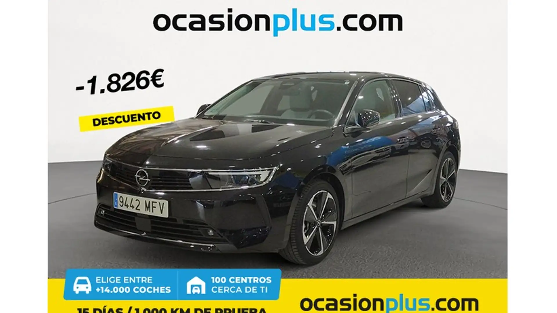 Opel Astra 1.5D DTH S/S Elegance Aut. 130 Grijs - 1