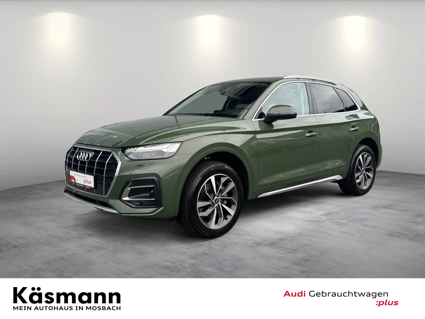 Audi Q5 advanced 40TDI quattro MATRIX AHK NAV KAM Grün - 2