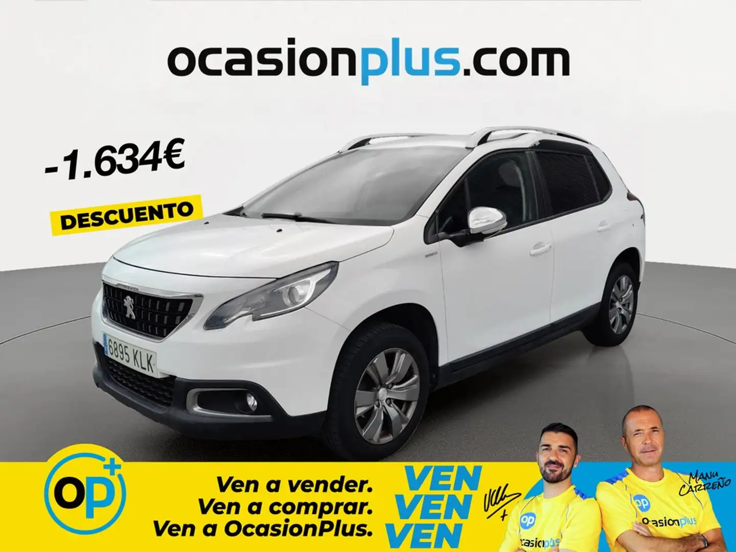 Peugeot 2008 1.2 PureTech Style 82 Blanco - 1