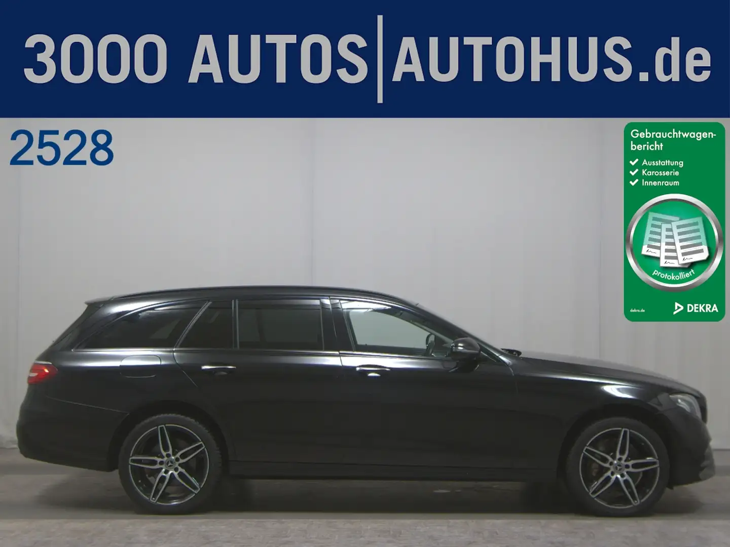 Mercedes-Benz E 400 d 4Matic T AMG Line Luft Avantgarde Navi Noir - 1